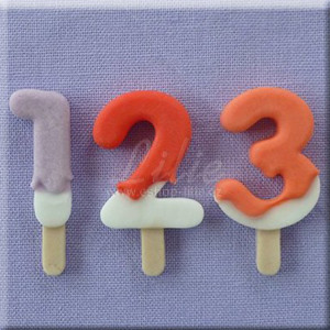 Silicon mould LollyPops Style LollyPops H 2.9 cm