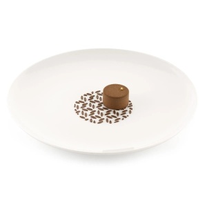 Silicon mould Silikomart NaturaE Decor Leaves Ø 10 x H 0.1 cm, Set 2 pieces - Img 1