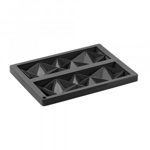 Silicon mould TOP Iceberg 21x7xH1.4cm, 2 cavities - Img 3