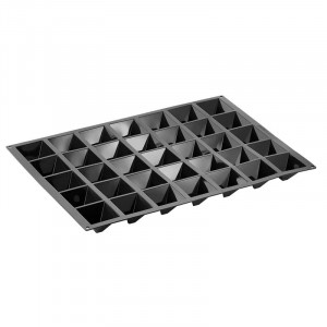 Silicon Pyramid Single Portion Pyramid 7x7xh4.5cm, 35 cavities - Img 4