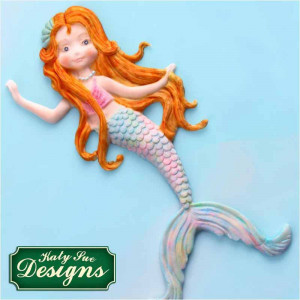 Silicon Siren mould 13 x 6.2 cm - Img 3