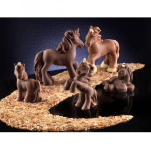 Silicon Unicorn 3D mould, 11.4 x 5.8 x H 11.2 cm - Img 2