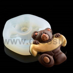 Silicon Ursulet mould 6.2 x H 6.3 cm - Img 2