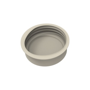 Silicone 3D Cocoon Cake Tin, Ø 19 x H 6.1 cm, 1600 ml - Img 2