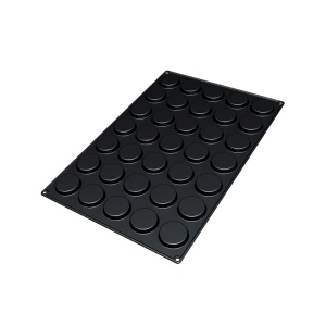 Silicone mould Florentis Monoportii Ø 6 x H 1.2 cm, 35 cavities, 33.5 ml (SQ044) - Img 4