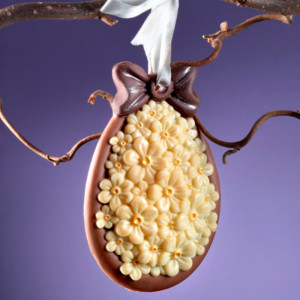 Silicone mould Flower Decoration, Ø 10.8 x H 1.5 cm - Img 1