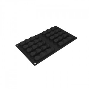 Silicone mould Gianluca Fusto Tart Tin and Sand Monoportii, 10 cavities - Img 3