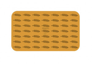 Silicone mould Silikomart NaturaE Spic Grau 5.5 x 1.7 x H 2 cm, 1 ml, 54 cavities - Img 3