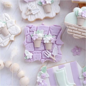 Silicone Moulding Decor Stone Texture 10 x 10 cm - Img 2