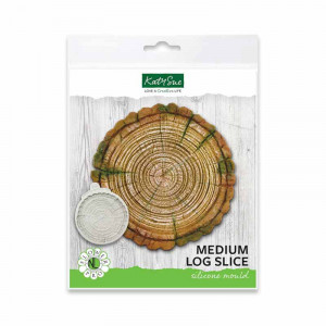 Silicone Mulch - Veiner Veiner Felie / Wood Log Ø 12.5 cm - Img 1