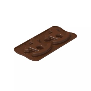 Silicone Praline Mould – Horse Shape, 8.8 x 8.9 x H 1.2 cm, 45 ml, 2 cavities (SCG067)