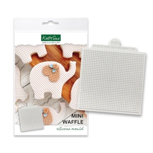 Silicone Texture Wafa Texture Mini Silicone Moulding, 10 x 10 cm - Img 1