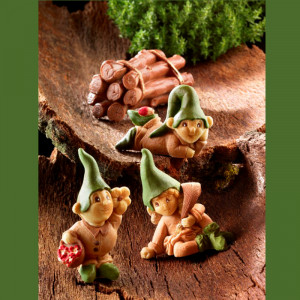 Spiridus 3D szilikon öntőforma Gar Gargle-val, 7,5 x 3 x H 5,3 cm, 7,5 x 3 x H 5,3 cm - Img 2