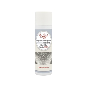 SPRAY Argintiu, Colorant Alimentar Liposolubil fara E171, 250 ml, Azo Free - Img 1