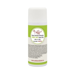 SPRAY VELVET Silk - Лаймскозелен хранителен оцветител 400 ml