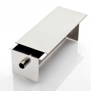 Stainless Steel Baking Tin Products Geometric Triangle Pattern, 8.2 x 25 x H 8 cm, vol. 890 ml - Img 1