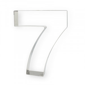 Stainless steel branch, 7, Ø30xH4cm - Img 1