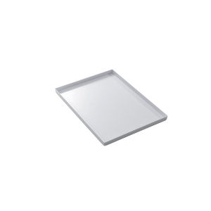 Storage and Storage Tray 40 x 30 x H 2 cm, White Plastic Material - Img 1