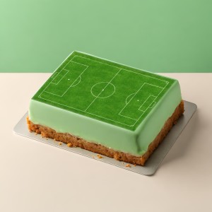 Sugar Paste printed Football Ground Model 2, A4 - Confectioner Istet - Img 2