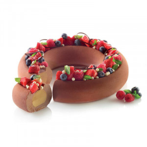 Symphony 3D Silicon Cake Tin Ø 24 x H 4.7 cm - 3 pieces - Img 3