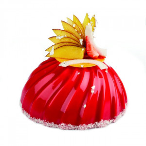 Szilikon forma Pavocake Tort félgömb torta Ø18xH9cm