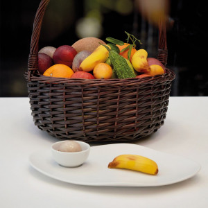 Szilikon Gourmand banán forma 9 x 4,05 x H 2,5 cm, 12 üreggel - Img 4