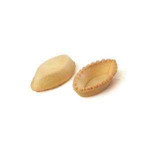 Tart Shells Sweet Barks, 7 x H 2 cm, German, 250 pieces