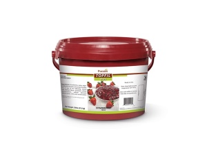 Topfil málnatöltelék Málna 35% Puratos, 4,5 Kg