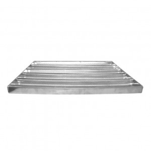 Tray Baguette 60 x 40 cm - 5 Longitudinal Channels, Welded Frame - Img 3