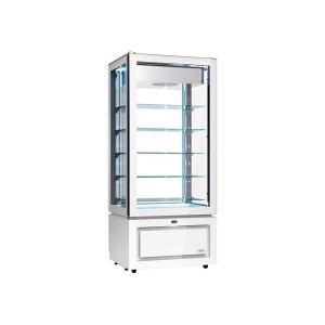 Vertical refrigerated display cabinet, -22 / +5°C, 80,5x64,5x184 cm, Luxor White, model KD8VSX