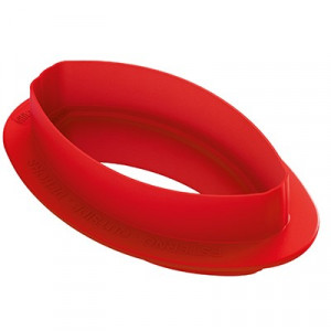 Какаови плодове, 10.2x5.7xH4.2cm - Силиконова единична порция, 6 кухини - Img 5