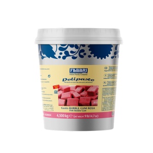 Розова паста „Bubble Gum“ от Fabbri Delipaste, 4,5 кг
