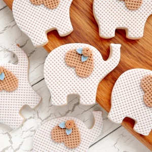 Силиконова текстура Wafa Texture Mini Silicone Moulding, 10 x 10 cm - Img 3