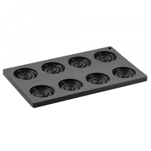 Силиконова форма TOP Спирала Ø6xH1cm, 8 кухини - Img 3