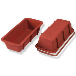 Силиконов калъп 24x10.5xH6.5cm, с пръстен - Img 2