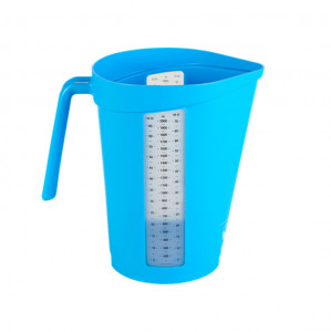 Синя градуирана чаша, 2L - Vikan - Img 1