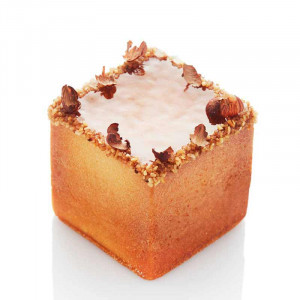 Форма за печене от неръждаема стомана New York Roll Cub 8 x 8 x H 8 cm, обем 510 ml - Img 2
