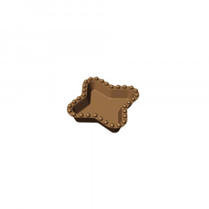 Форма Cookmatic Модел H с оребрен профил, 4,7 - 6,2 x 4,7 - 6,2 x H 1,8 cm, 16 кухини - Img 1