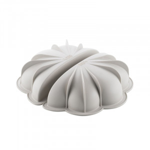3D комплект силиконови форми за торта Nuvola (2 форми) 22 x 11 x H 6 cm, 1600 ml - Img 2