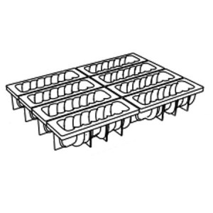 3D Bilbao Silicon Cake Tin 25x8.5xH7.5cm - Img 3