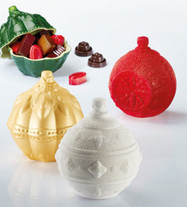 3D Christmas Orbs, 3 Models - Kit Plastic Mould 3 Subjects - Img 2