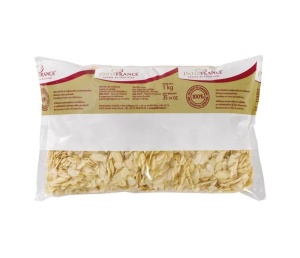 Almond Flakes California PatisFrance, ready to use, Puratos 1 Kg - Img 1