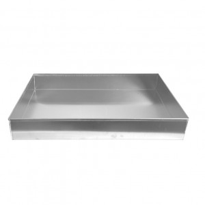Aluminium Tray - 4 Edges, 60 x 40 x H 7 cm - Img 3