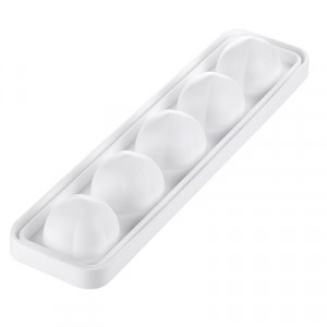 Aluna/Coconut Coconut 3D, Ø5.9xH6.2cm - Silicon mould, 5 cavities - Img 6