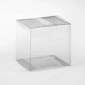 Átlátszó műanyag dobozok, 13 x 11 x H 13 cm, 20 db-os készlet - Img 2