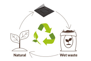 Baza Plastic Prezentare Monoportii, Compostable Dreptunghi Negru, 14 x 4 cm, Set 100 Buc - Img 4