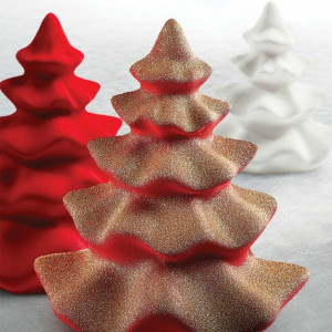 Brad Christmas TuTu 3D, Ø17xh20cm - Plastic Matrite Kit 2 Subjects - Img 1