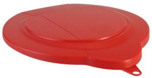 Bucket Lid 6 L, Red Plastic Material - Img 1