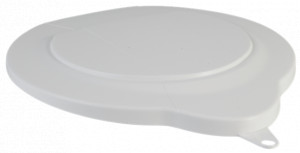 Bucket Lid 6 L, White Plastic Material - Img 1