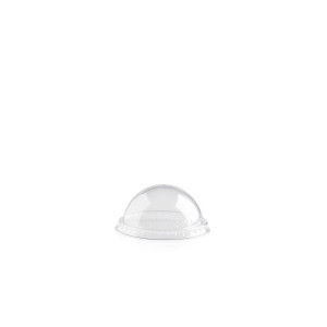 Capace Reutilizabile Dome pentru Pahare Beppino, Transparent, Ø 9.8 x H 4.4 cm, Set 50 buc